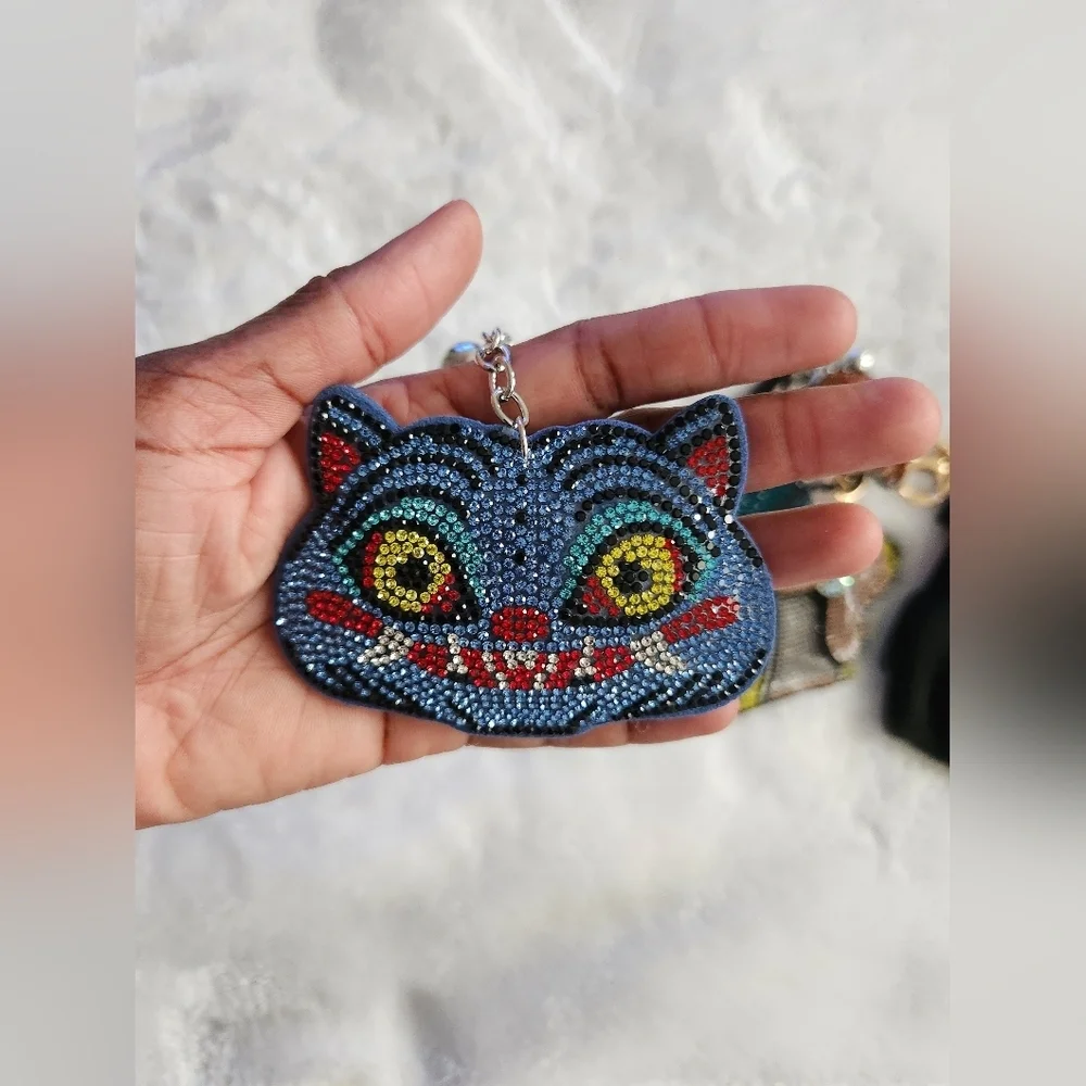 KPop Demon Hunters HUNTR/X Colorful Character Keychains Set Bag Charms